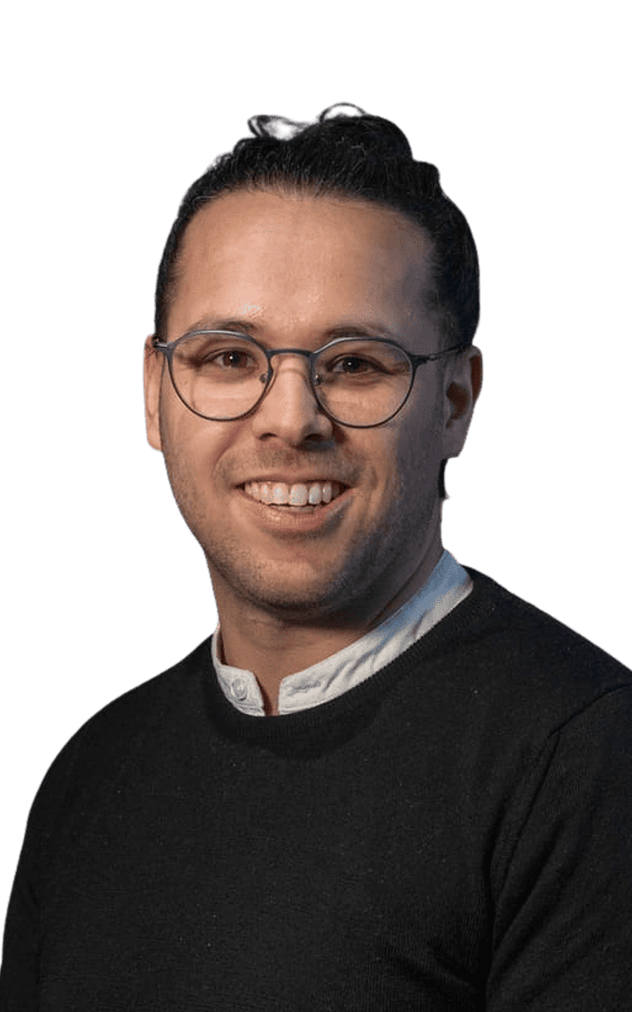 Portræt af Julian Bent Singh, byggeren
